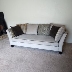 Beautiful Beige Full Size Sofa