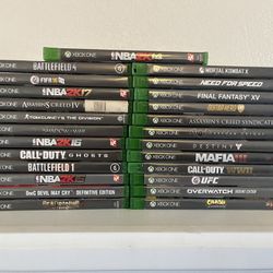 Used Xbox one Games