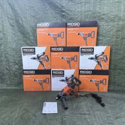 Ridgid 1/2” Spade Handle Mud Mixer Powerful 9 Amps Motor Model R7122