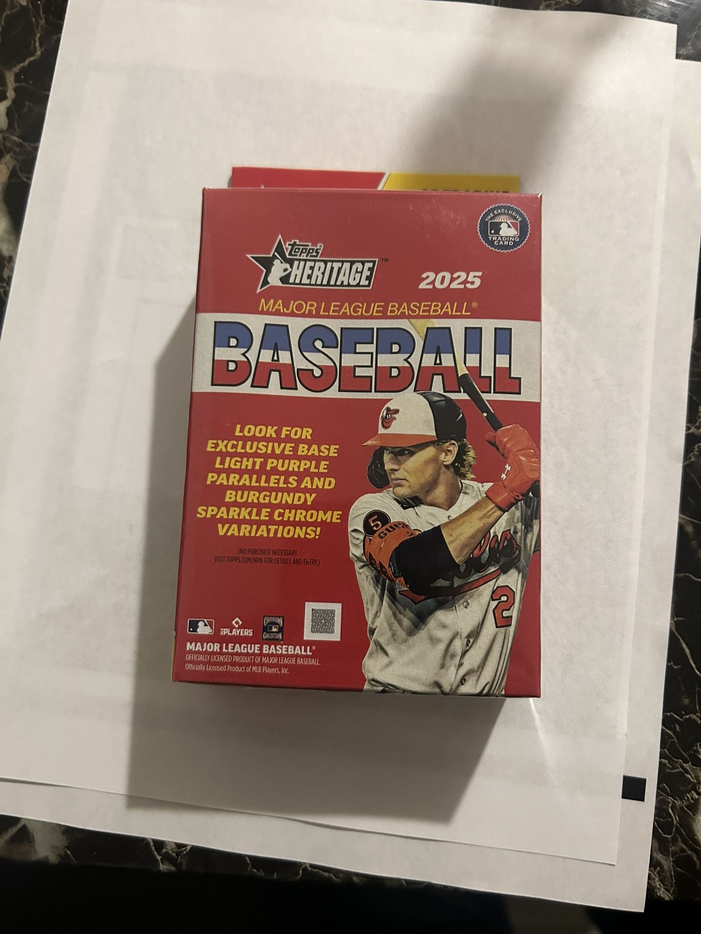 2025 Topps Heritage Hangover Box