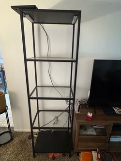 Black/Glass Shelf (2 Available)