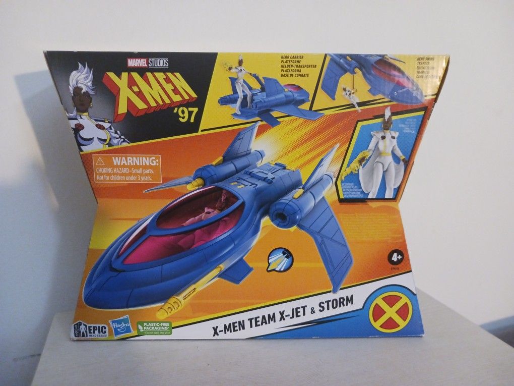 Marvel Studios X-Men '97, X-Men Team X-Jet and 4-inch Storm Figure