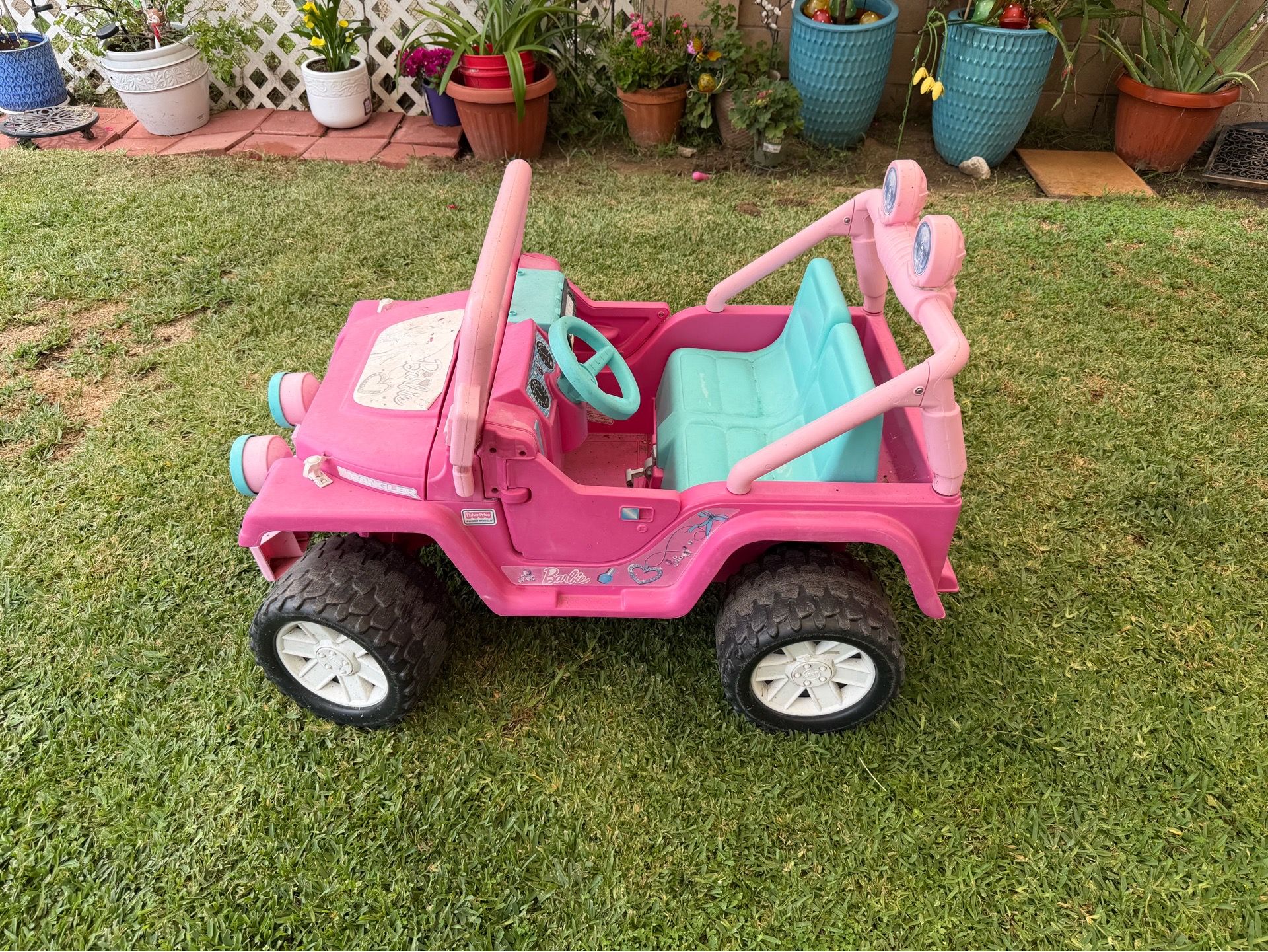 Barbie Power wheels