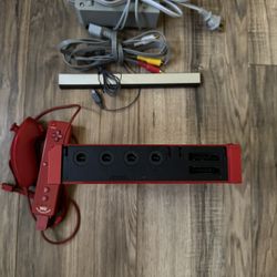 Red Nintendo Wii 