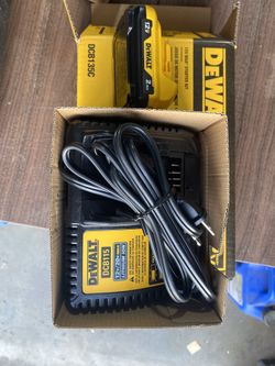 Dewalt Charger New And 2ah Battery