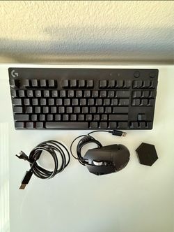Logitech Pro Tenkeyless Keyboard + G502 Hero Mouse Bundle – $49