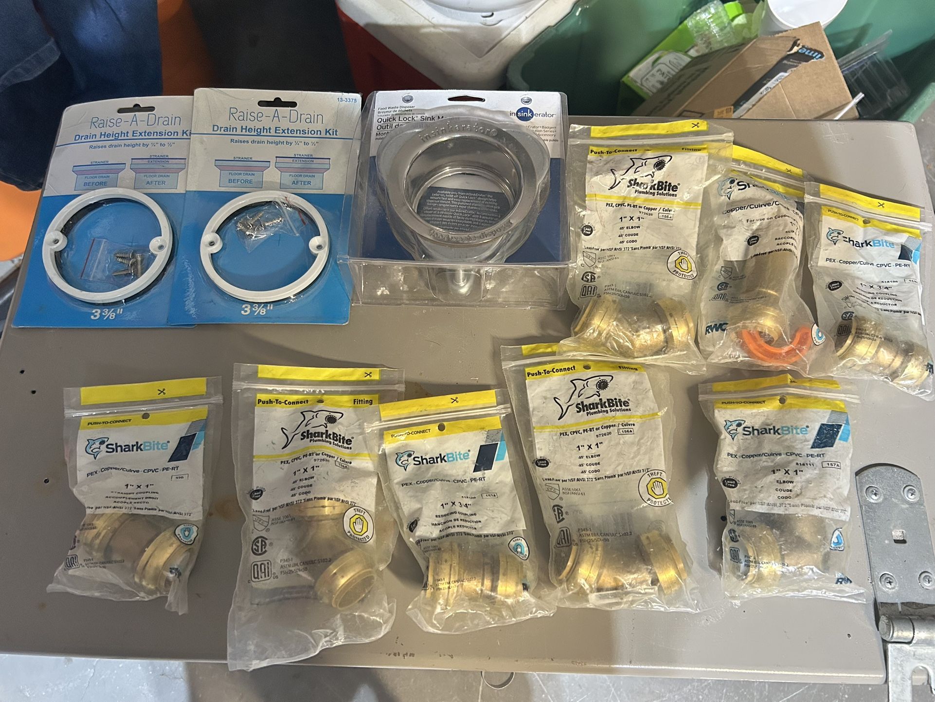 Brand New Plumbing Supplies Materials