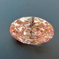 3.00ct Fancy Vivid Pink Diamond (VVS2) – Oval Lab Grown 💎