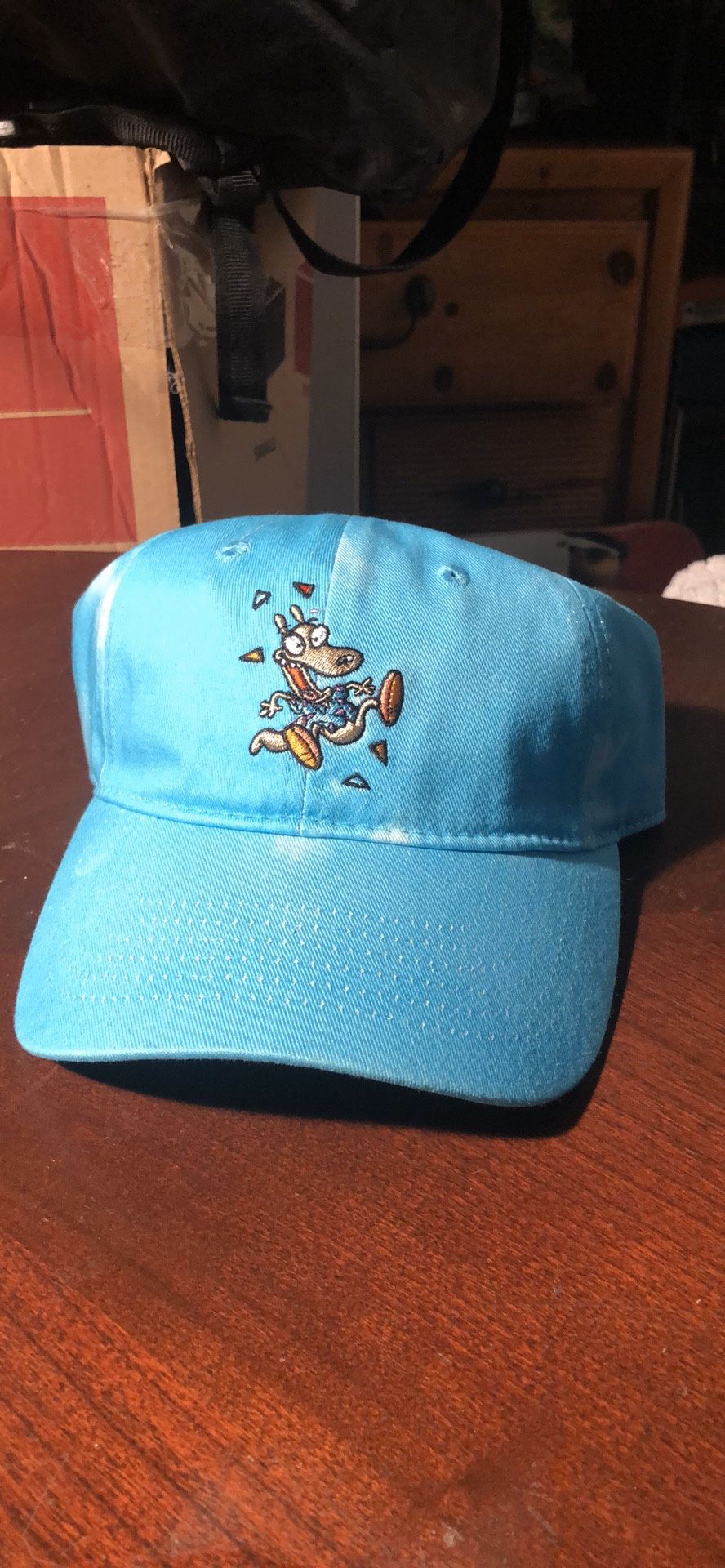 Rocko’s modern life blue wash baseball hat nickelodeon
