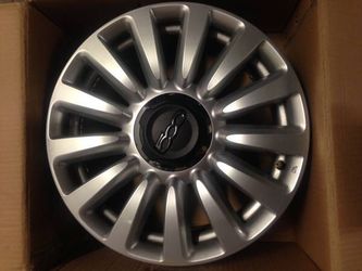 Fiat 500L 16" OEM Alloy 5-lug Wheels, Rims, Genuine Factory Set of 4