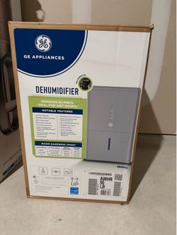 GE Appliances 50-Pint Smart Dehumidifier (Model AWHR50LB)