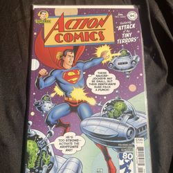 Action Comics, Vol. 3 1000e Dave Gibbons & Angus Mckie 1950s Variant