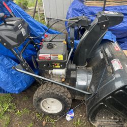 troy-bilt 34” snowblower