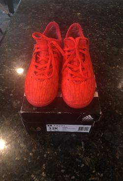 Red adidas size 12 toddle