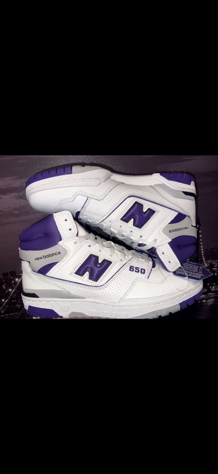 New Balance 650R Interstellar Purple Size 10