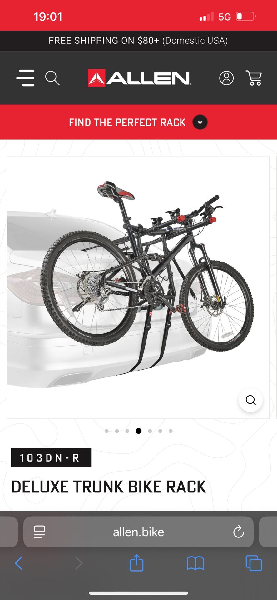 Allen Bike Rack (3 Bikes)