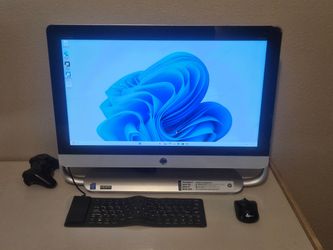 HP 23" AIO Desktop PC - Intel Core i5, 16gb RAM, 256gb SSD, Windows 11, HD 4600 GPU (Roblox, Minecraft) Gaming