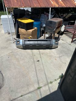 2019 Toyota tundra front bumper