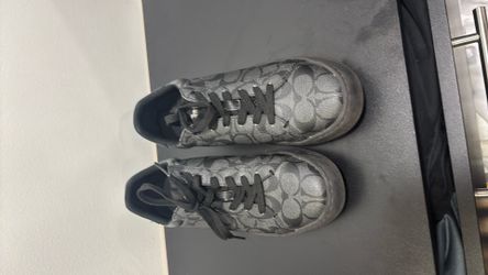 Coach black sneakers