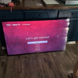 55 in TCL Roku TV