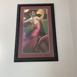 Custom Framed And Matted Print