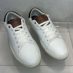 Ted Baker White Leather Sneakers