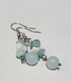Blue Rock Earrings