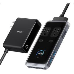 Anker Prime Charging Station, 240W 8-in-1 USB-C Power Strip, 5 ft