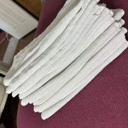 White Washcloths 
