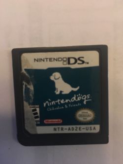 Nintendo ds nintendogs