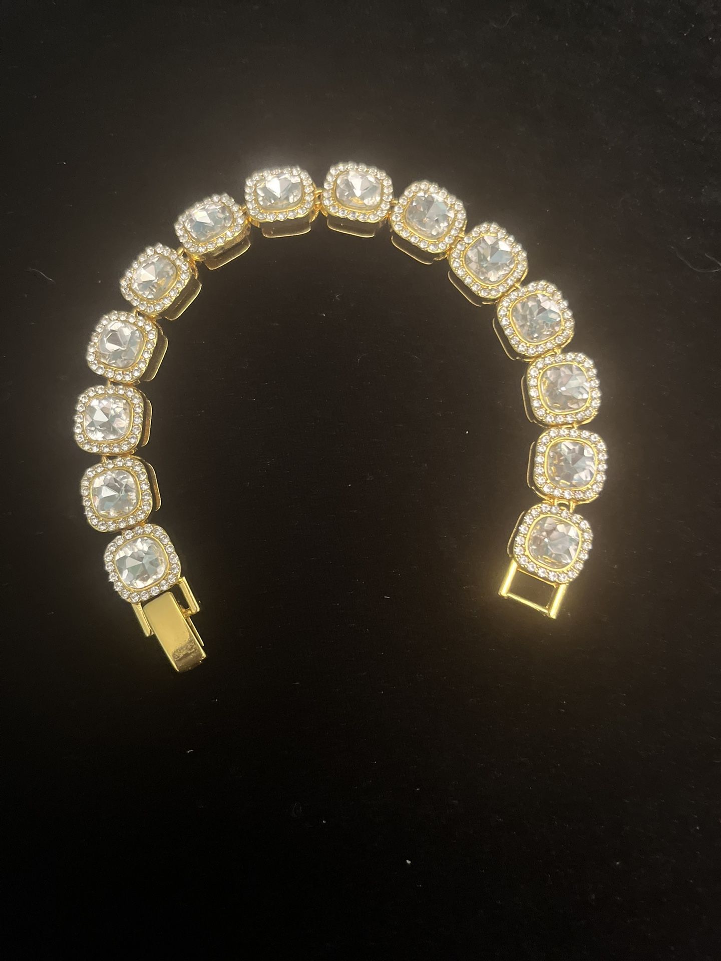 Beautiful Gold Rhinestone Bracelet for you or Someone Special