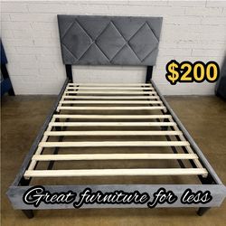Twin size bed frame brand new/ take your choice