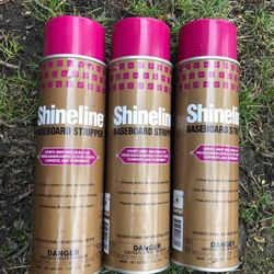 Shineline Baseboard Stripper Spray Cans $5 Each 