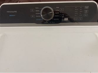 One year-old Frigidaire washer, and dryer