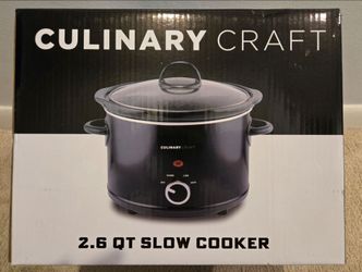 2.6 Qt Slow Cooker by Culinary Craft