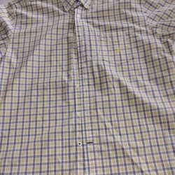 Nautica Plaid Button Down Shirt XL