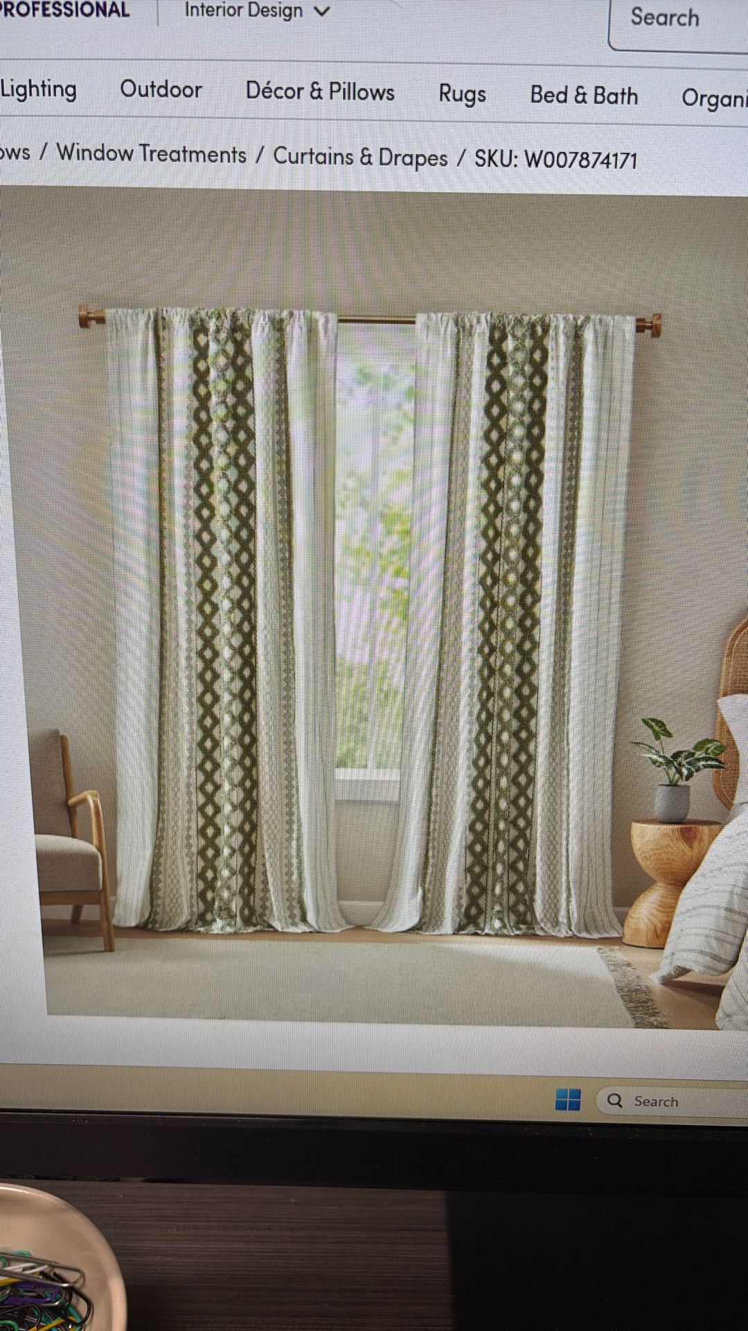 Imani Cotton Printed Boho Curtains