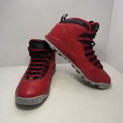 🔥 Air Jordan 10 Retro 30th Anniversary “Gym Red” 705178-601 – Size 10.5 (US)