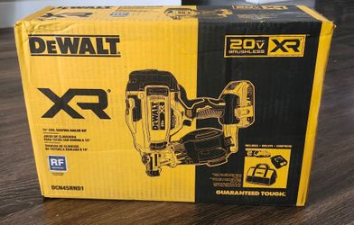Dewalt 20-Volt MAX 15° Cordless Coil Roofing kit
