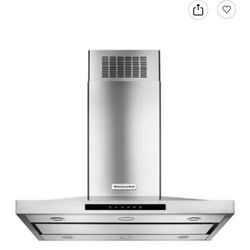KitchenAid - 36 inches - Convertible - Island Range Hood - Stainless steel Model: KVIB606DSSSKU: (contact info removed)