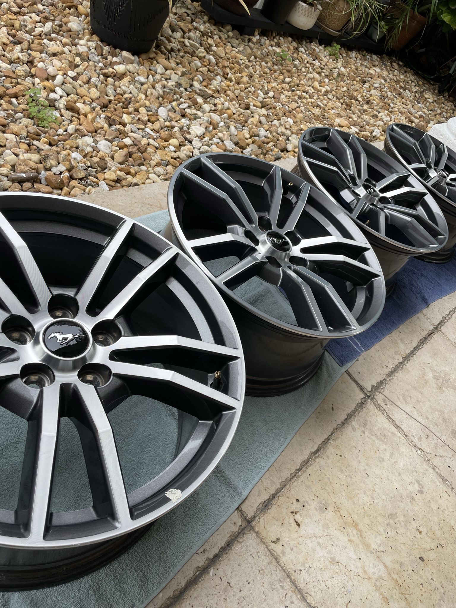 2015 2016 2017 Mustang EcoBoost Premium Wheels (Stock Wheels)*LIKE NEW ...