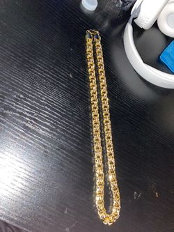 Stainless steel chino chain