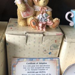 Cherish Teddies Oliver & Olivia “Will You Be Mine “. 