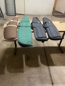 Assorted soft rifle cases