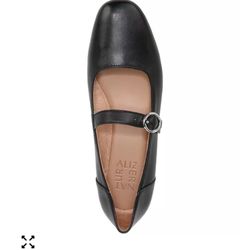 Naturalizer Women's Kelly Mary-Jane Flats Size 8M Black