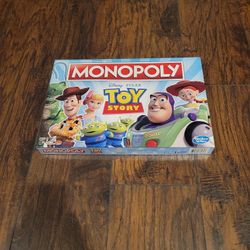 TOY STORY MONOPOLY A DISNEY'S PIXAR GAME BY HASBRO GAMING $22.00