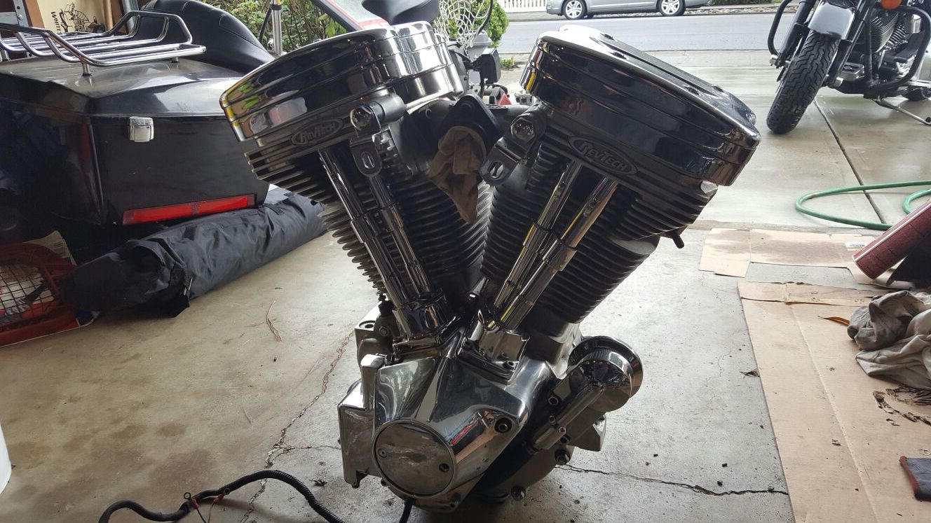 100" RevTech Harley Davidson Evo Engine