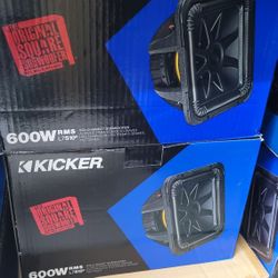 Brand New KICKER L7 10" SUBWOOFERS PAIR 