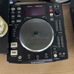 Denon DN-1200 CD Player With Mixer 
