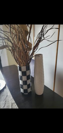 2 Decorative Vases
